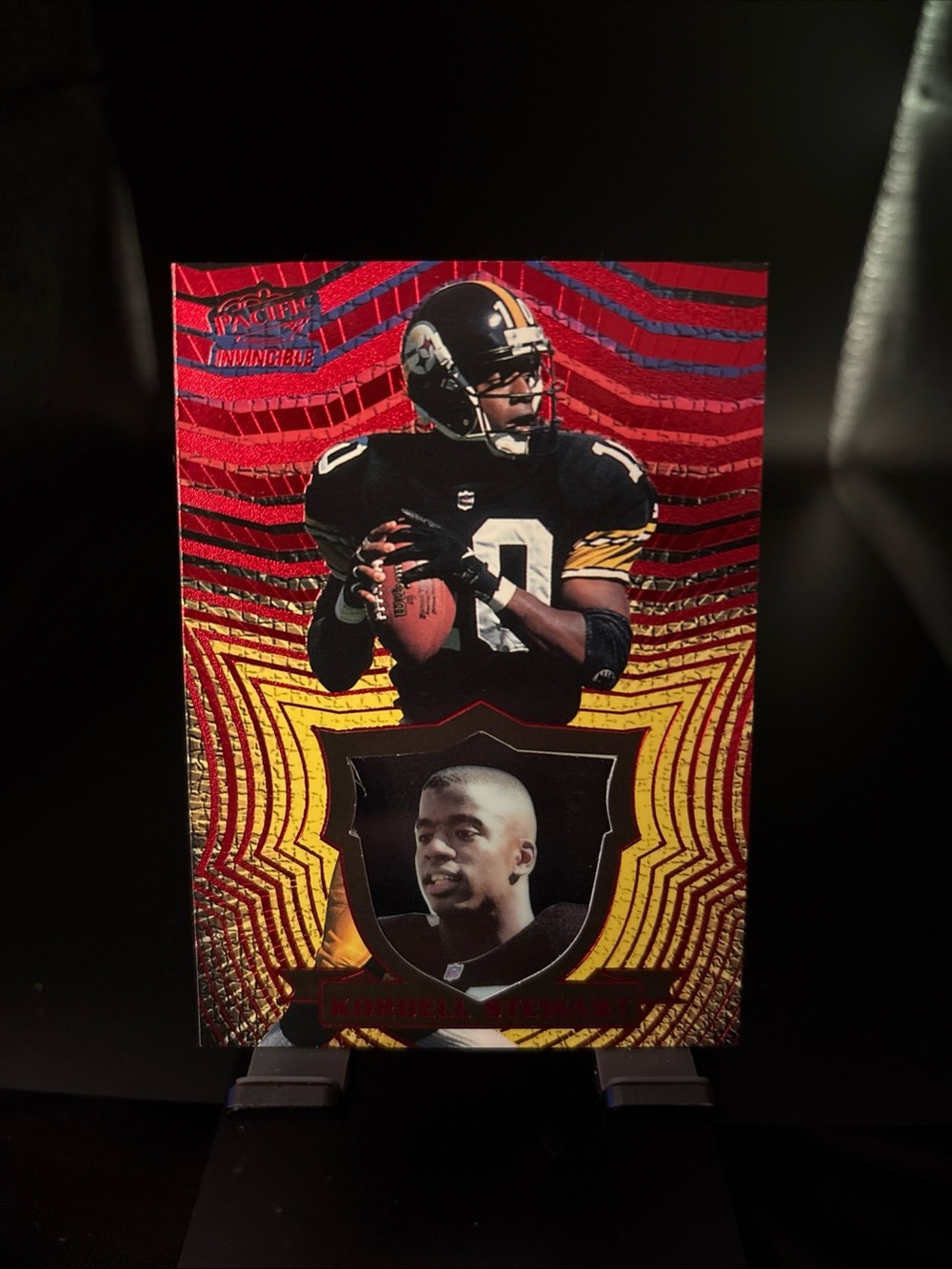 1997 Pacific Invincible Red Kordell Stewart #118